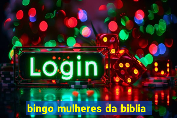 bingo mulheres da biblia